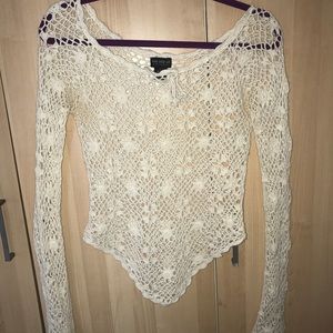 Crochet long sleeve top!